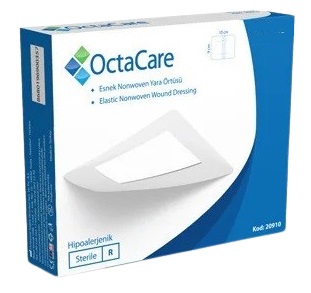 Пластырь Адгезивная повязка OCTACARE 5*9 см нетканная основа эластичная стерильная