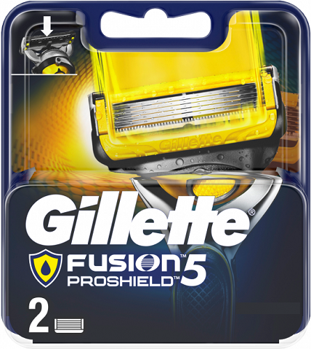 Кассеты сменные GILLETTE Fusion Proshield (2шт)