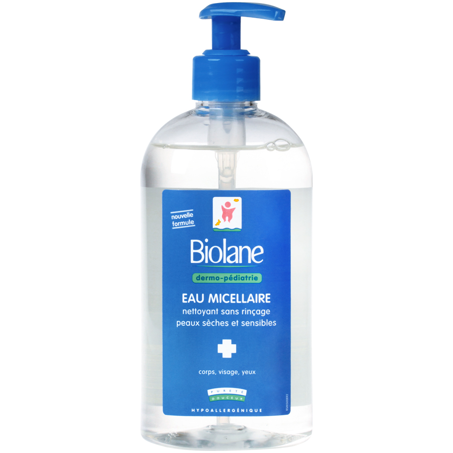 BIOLANE Вода мицелярная Eau Miscellaire dermo-pediatrie 500 ml