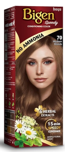 Bigen Speedy Conditioning Color краска кондиционер для волос №70 средний блонд