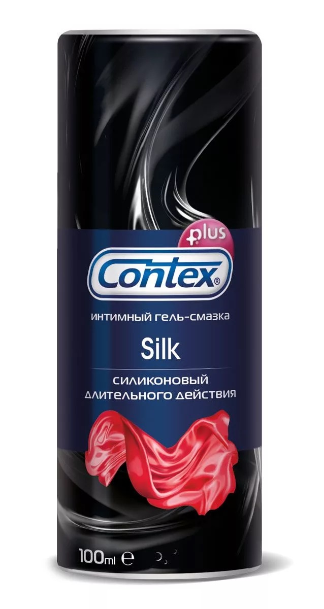 Лубрикант CONTEX Silk 100 мл Силиконовый длительного действия Гель-смазка
