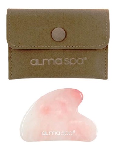 Alma Spa гуаша из Кварца в бархатном мешочке