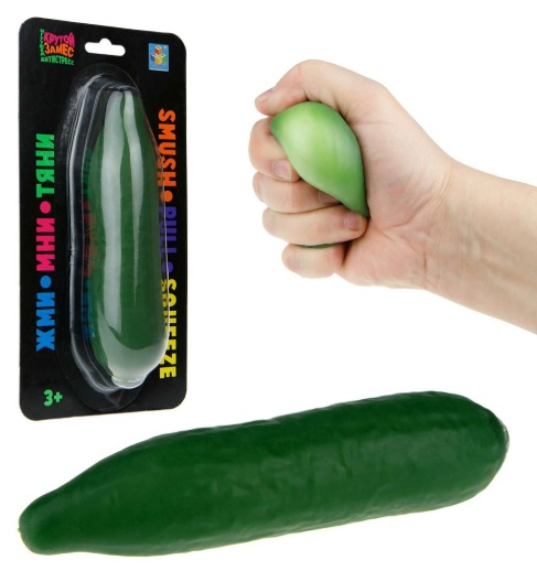 Игрушка Крутой замес Огурец 13*3,5см