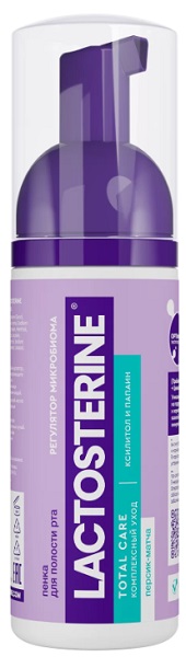 Пенка для полости рта Lactosterine Total Care Комплексный уход 50мл