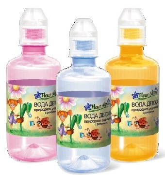 Fleur Alpin Вода детская питьевая  природная родниковая с рождения 0,5 л