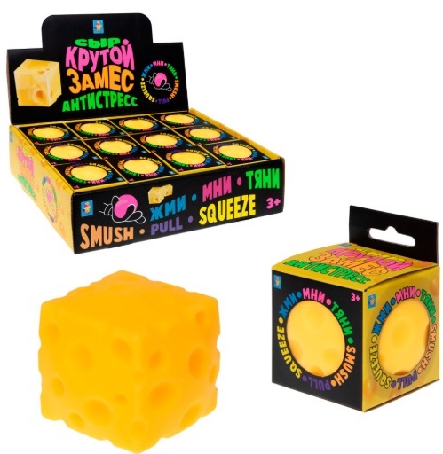 Игрушка Крутой замес Сыр 6 см
