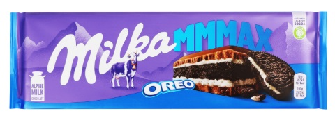 Milka MMMAX шоколад с кусочками печенья Oreo 300г