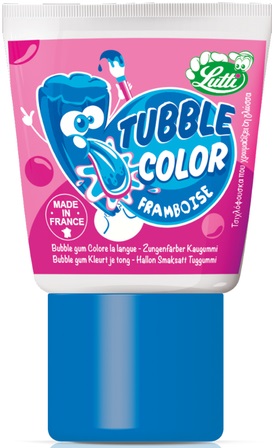 Жвачка LUTTI Tubble Color Framboise 35г 