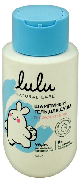 LULU Шампунь и гель для душа 300 мл