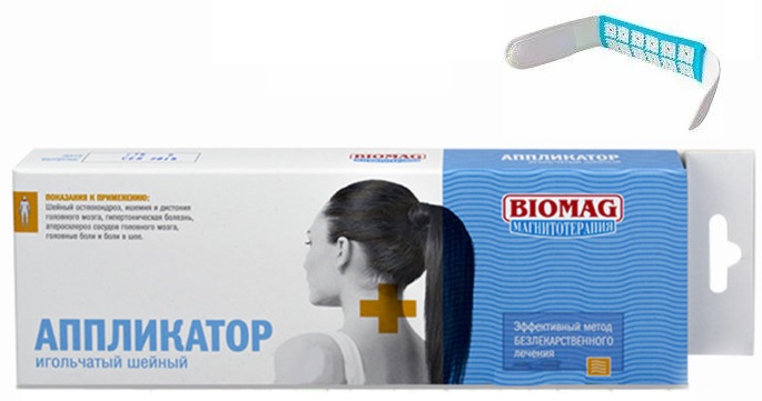BIOMAG Повязка игольчатая шейна Аппликатор Кузнецова БИОМАГ