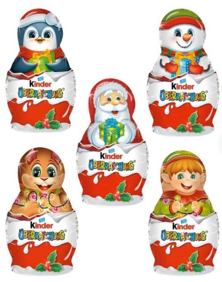 Конфеты Kinder Фигурка в ассортименте 36г