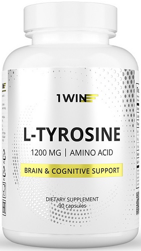 1WIN L-Тирозин 1200мг №90 капс  &