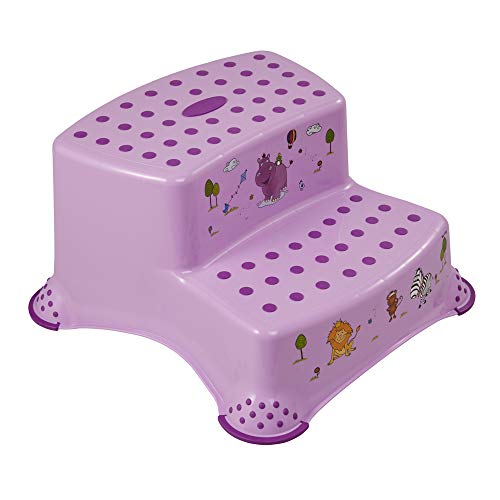 Подставка для ног детская KEEEPER 40х37х21см Igor Hippo фиалетовая