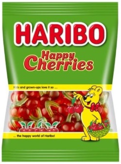 Haribo Happy Cherries Жевательный мармелад 160г