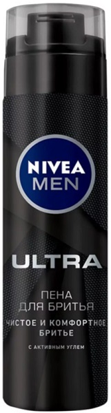 NIVEA MEN Пена для бритья Ultra 200 мл