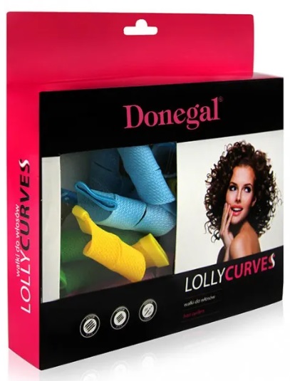 Бигуди для завивки волос Donegal Lolly Curves арт.5007