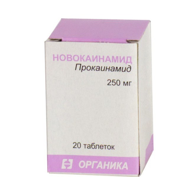 Новокаинамид табл. 0,25 №20