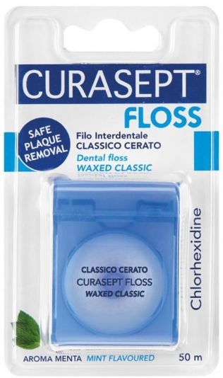 Зубная нить CURASEPT Classico Floss Cerato 50 м