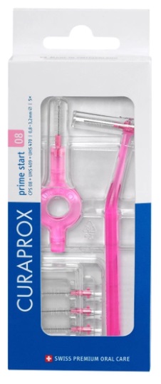 Ершики Межзубные CURAPROX CPS 08 Prime Start -5шт UHS 409 Ершики для брекетов