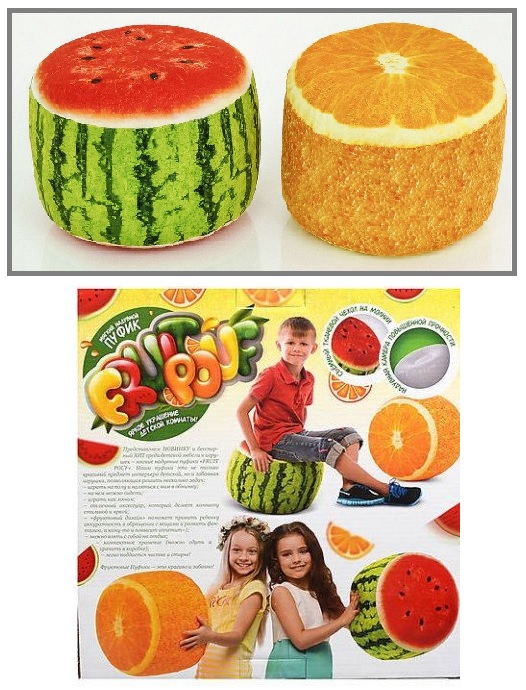 DANKO TOYS Fruit Pouf мягкий надувной Пуфик FP-01-01