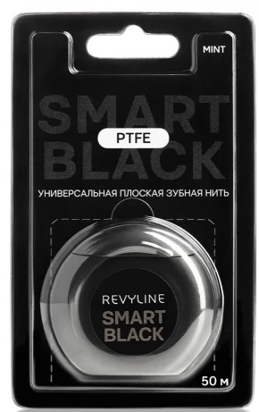 Зубная нить REVYLINE Smart Black PTFE (тефлон) 50м ( 5519 )