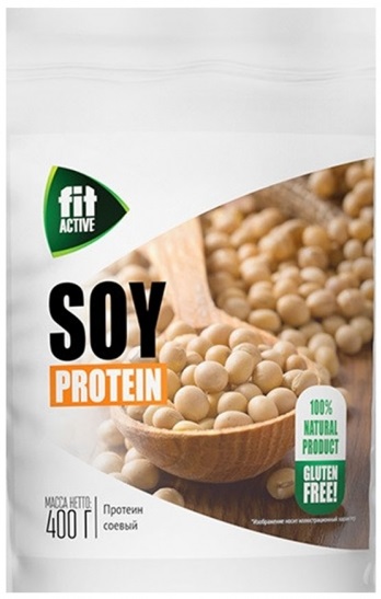 Fit Active Протеин соевый 400г