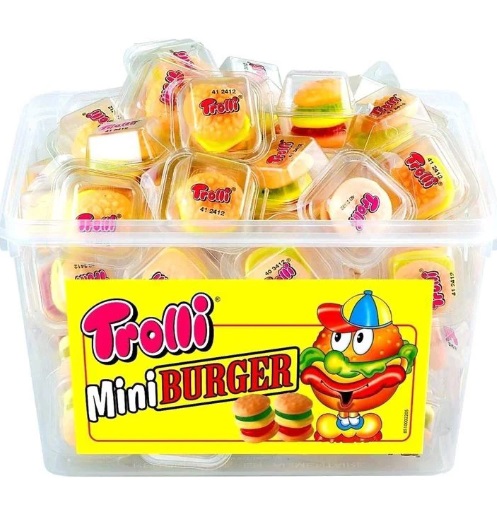 Trolli Mini Burger мини бургер 60г