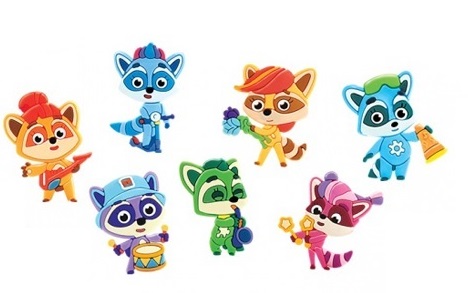 Десерт с подарком KIDS BOX Енотки 20г