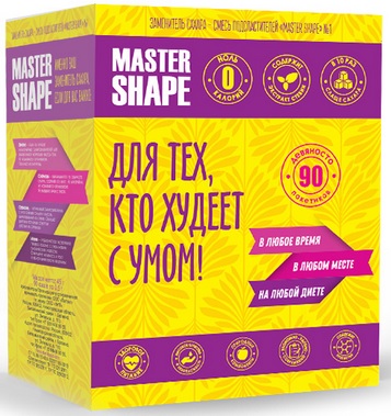 Master Shape №1 Смесь подсластителей0,5г №90 саше