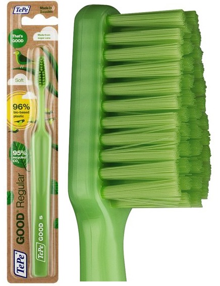 Зубная щетка TePe Good Regular Soft экологическая