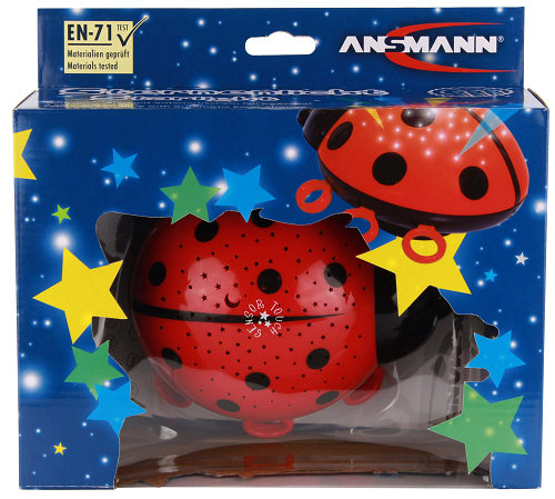 ANSMANN Проектор-ночник Божья Коровка арт.5870012