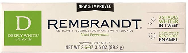 Зубная паста REMBRANDT Peppermint 99.2g