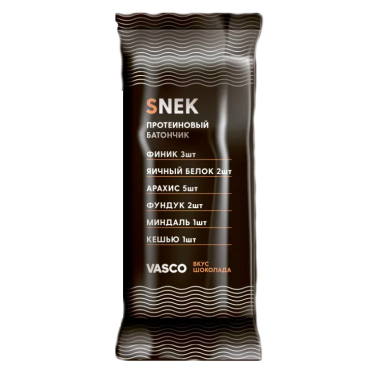 Vasco Snek Батончик протеиновый 45,0 г. вкус мюсли