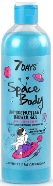 7 Days Space Body Гель для душа Antidepressant 400 мл