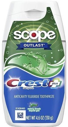 Зубная паста CREST Complete Scope Outlast 130г