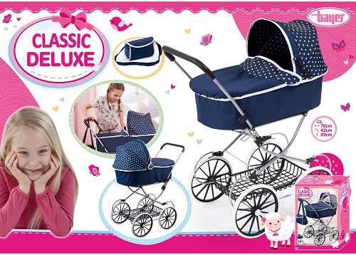 Коляска для кукол 3+ BAYER Classic Delux