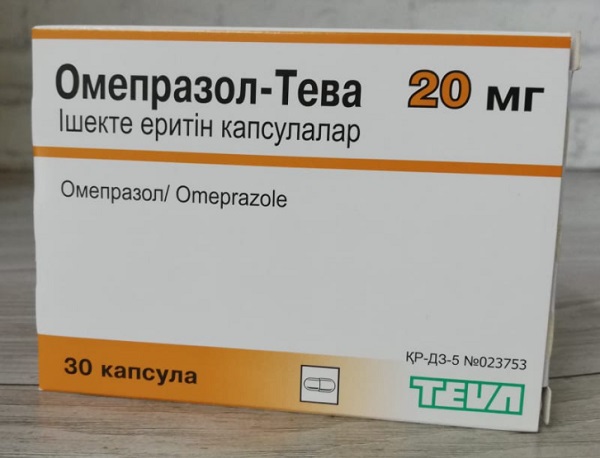 Омепразол Тева капс. 20 мг №30 (Упаковка)