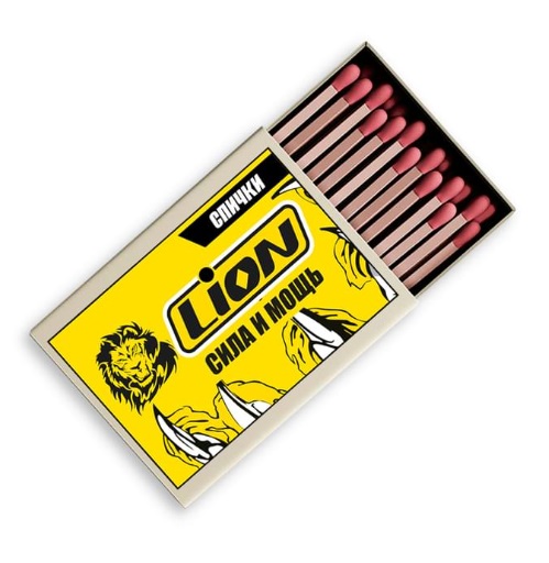 Спички Lion деревянные 