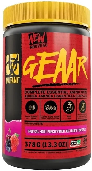 Mutant GEAAR Аминокислотный комплекс 378г Фруктовый пунш