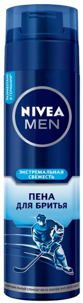 NIVEA MEN Пена для бритья Экстремальная свежесть 200 мл