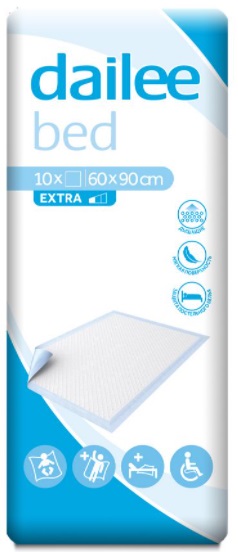 Пеленки одноразовые 60*90см 10шт DAILEE