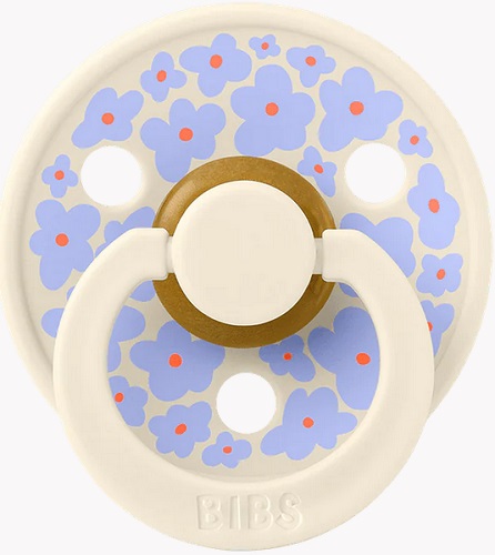 Пустышка латексная 0м+ Bibs Studio Pacifier Colour Jasmine разм.1 Field Ivory арт.10018216