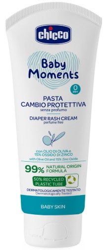 CHICCO Крем от опрелостей Baby moments 100 мл