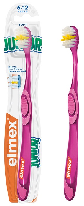 Зубная щетка COLGATE Elmex Junior 6-12 лет Мягкая цв.в асс.