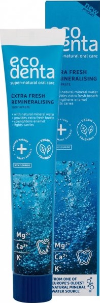 Зубная паста ECODENTA Extra Fresh реминерализирующая 75 мл