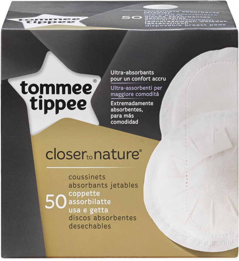 Прокладки для груди TOMMEE TIPPEE 50шт Одноразовые
