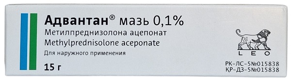 Адвантан мазь 0,1% 15 г ( метилпреднизолон )