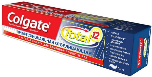 Зубная паста COLGATE Профессиональная отбеливающая 125 мл