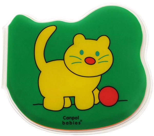 CANPOL BABIES Книжка мягкая Кошка 6м+ арт.2/709