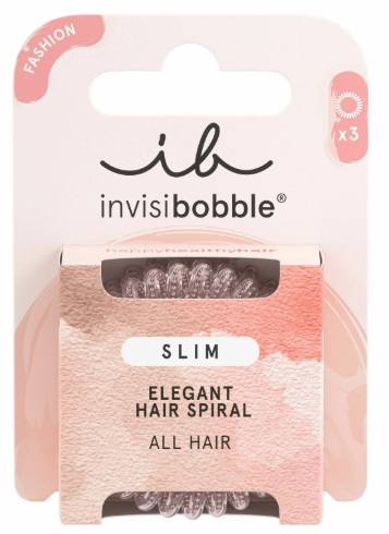 INVISIBOBBLE Резинка браслет для волос Slim Pink Monocle 3 шт